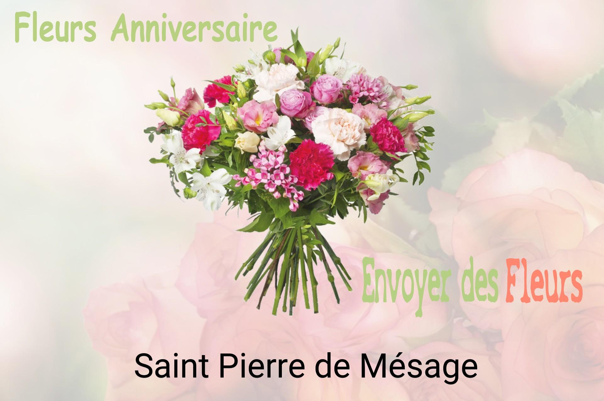 Bouquet de fleurs d’anniversaire livré à Saint-Pierre-de-Mésage